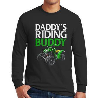 Riding Buddy Father Son Four Wheeling Atv Men Long Sleeve Tshirt | Favorety DE