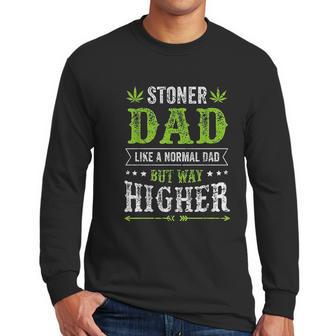 Stoner Dad Marijuana Men Long Sleeve Tshirt | Favorety UK