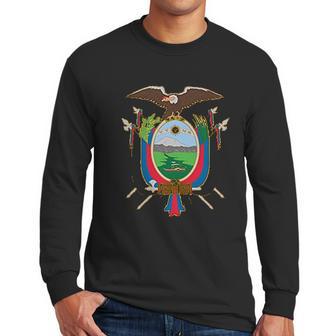 Ugp Campus Apparel Latin American Flag Men Long Sleeve Tshirt | Favorety CA