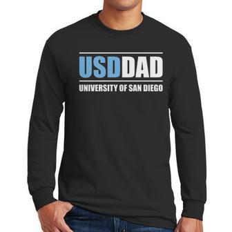 University Of San Diego Usd Dad Men Long Sleeve Tshirt | Favorety UK