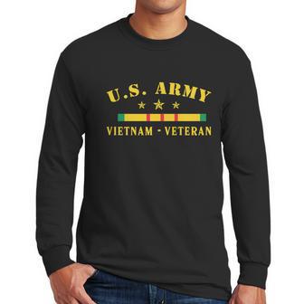 Us Army Vietnam Veteran Graphic Design Printed Casual Daily Basic Men Long Sleeve Tshirt | Favorety DE