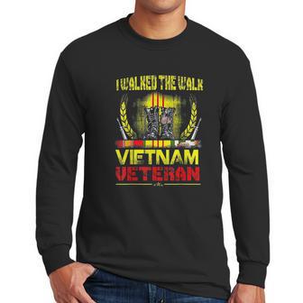 Vietnam Veteran Gift Us Veterans Day Men Long Sleeve Tshirt | Favorety CA