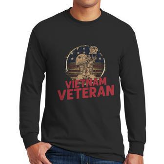 Vietnam Veteran Veterans Day Memorial Day 4Th Of July Graphic Design Printed Casual Daily Basic Men Long Sleeve Tshirt | Favorety