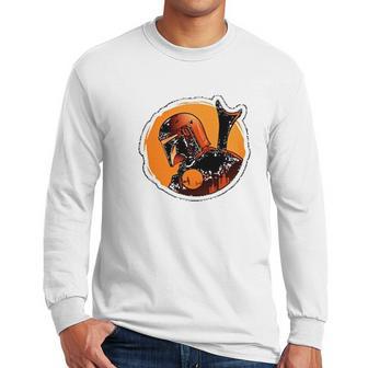 Dadalorian Mandalorian Design Dad Birthday Gifts Men Long Sleeve Tshirt | Favorety DE