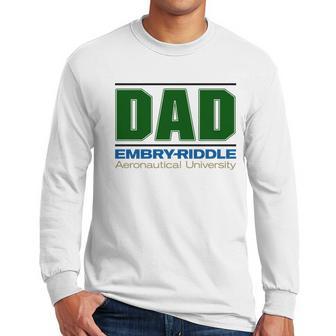 Embryriddle Aeronautical University Proud Dad Parents Day 2020 Men Long Sleeve Tshirt | Favorety UK