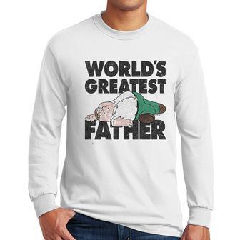 Family Guy The Greatest Father Funny Men Long Sleeve Tshirt | Favorety UK