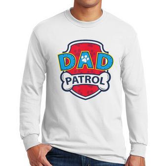 Funny Dad Patrol - Dog Dad Men Long Sleeve Tshirt | Favorety DE