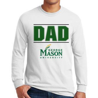 George Mason University Proud Dad Parents Day 2020 Men Long Sleeve Tshirt | Favorety DE