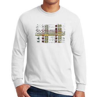 Macmillan Surname American Flag Scottish Clan Tartan Men Long Sleeve Tshirt | Favorety CA