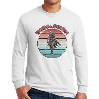 The Mandalorian Dadalorian Unique Gift Men Long Sleeve Tshirt | Favorety UK