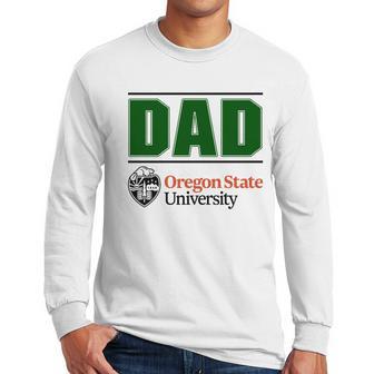 Oregon State University Proud Dad Parents Day 2020 Men Long Sleeve Tshirt | Favorety