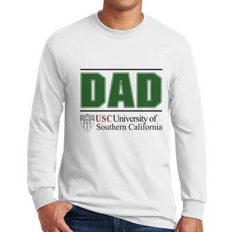 University Of Southern California Proud Dad Parents Day 2020 Men Long Sleeve Tshirt | Favorety UK