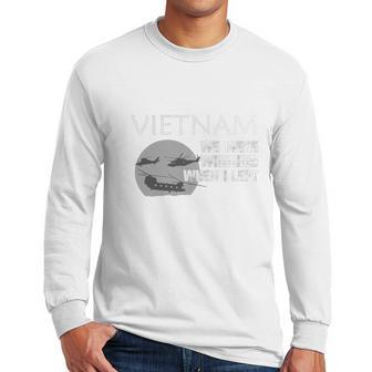 Vietnam We Were Winning When I Left Veteran Funny Gift Men Long Sleeve Tshirt | Favorety DE