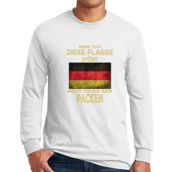 Wenn Dich Diese Flagge Stört Helfe Ich Dir Beim Packen Men Long Sleeve Tshirt | Favorety DE