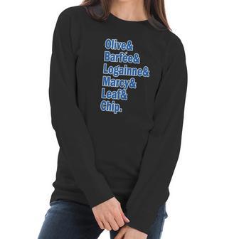 25Th Annual Putnam County Spelling Bee Characters Women Long Sleeve Tshirt | Favorety DE