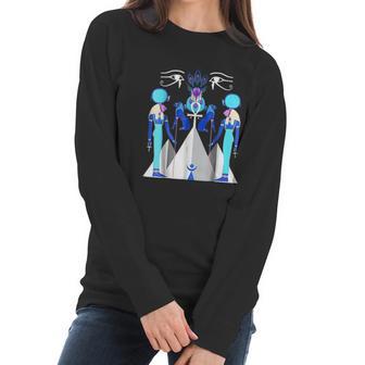 Ancient Egyptian Goddess Sekhmet Women Long Sleeve Tshirt | Favorety CA