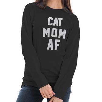 The Animals Cat Mom Af Women Long Sleeve Tshirt | Favorety