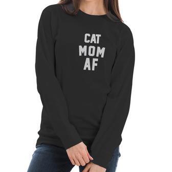 Arm The Animals Cat Mom Af Women Long Sleeve Tshirt | Favorety UK