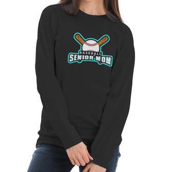 Baseball Senior Mom Mothers Day Women Long Sleeve Tshirt | Favorety