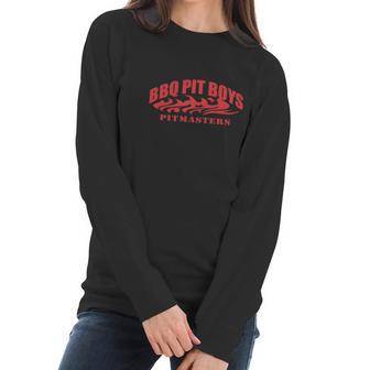 Bbq Pit Boys Pitmasters Womens T-Shirts Women Long Sleeve Tshirt | Favorety CA