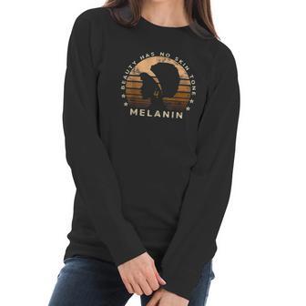 Beauty Has No Skin Tone Melanin Gifts For Women Black Queen Women Long Sleeve Tshirt | Favorety UK