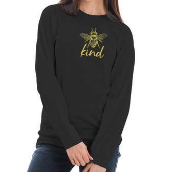 Bee Kind Bee Keeping Honey Bee Vintage Top Women Long Sleeve Tshirt | Favorety CA