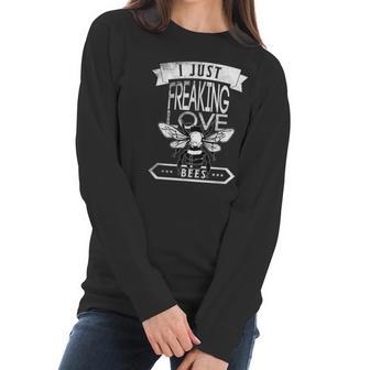 Bee Whisperer Beekeeper Honey Pollen Gifts Tee Women Long Sleeve Tshirt | Favorety CA