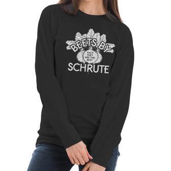 Beets By Schrute Women Long Sleeve Tshirt | Favorety