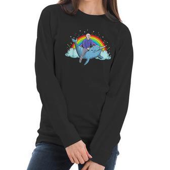 Bernie Sanders Rainbow Women Long Sleeve Tshirt | Favorety DE