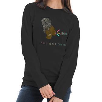 Women More Black Emojis Black Excellence Childissh Equality Women Long Sleeve Tshirt | Favorety DE