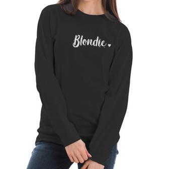 Women Blondie Women Long Sleeve Tshirt | Favorety DE