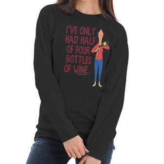 Bobs Burgers Linda Belcher Wine Women Long Sleeve Tshirt | Favorety DE