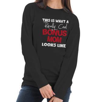 Bonus Mom Gifts For Mothers Day Women Long Sleeve Tshirt | Favorety DE