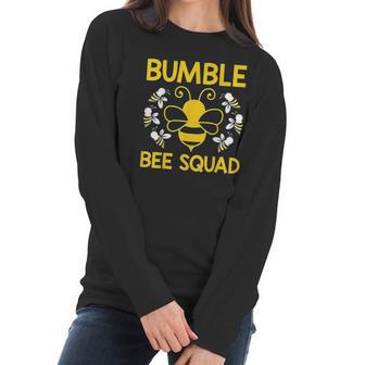 Bumble Bee Squad Bumblebee Team Group Family & Friends Women Long Sleeve Tshirt | Favorety DE