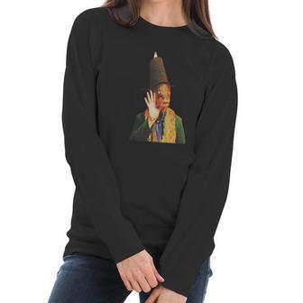 Captain Beefheart Trout Face Covering Replica Women Long Sleeve Tshirt | Favorety CA