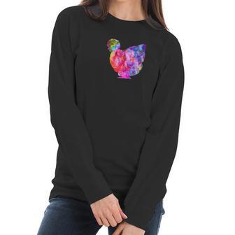 Chicken Silkie Chicken Bantam Chicken Pet Women Long Sleeve Tshirt | Favorety UK