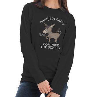 Chingedy Ching Hee Haw Hee Haw Donkey Women Long Sleeve Tshirt | Favorety DE