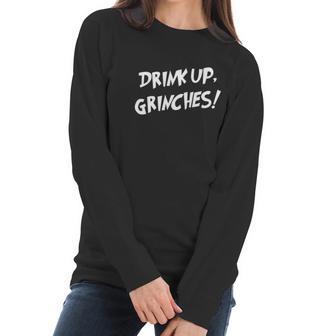 Christmas The Grinch Women Long Sleeve Tshirt | Favorety