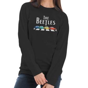 Classic Vintage Buggy Car The Beetles Old Bugs Lover Women Long Sleeve Tshirt | Favorety