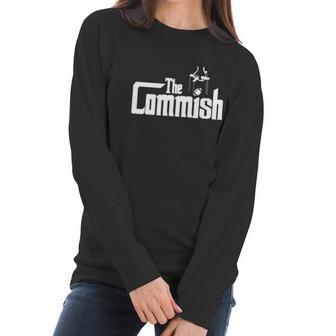 The Commish T-Shirt Fantasy Football Commissioner Tee Women Long Sleeve Tshirt | Favorety DE