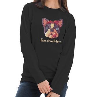 Cute Frenchi Mom French Bulldog Women Long Sleeve Tshirt | Favorety UK