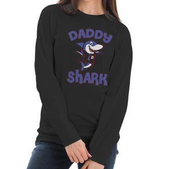 Daddy Shark Lover Best Christmas Gifts For Dad Women Long Sleeve Tshirt | Favorety CA