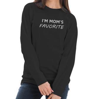 Decrum Im Moms Favorite Funny Women Long Sleeve Tshirt | Favorety