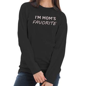 Decrum I Am Moms Favorite Women Long Sleeve Tshirt | Favorety