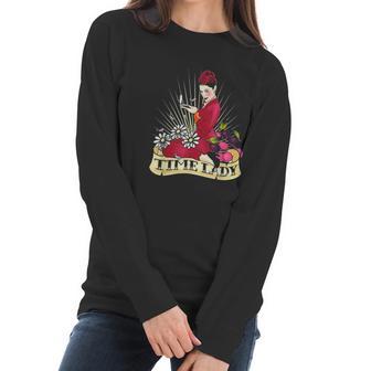 Doctor Who Rockabilly Missy Time Lady Baker Women Long Sleeve Tshirt | Favorety UK