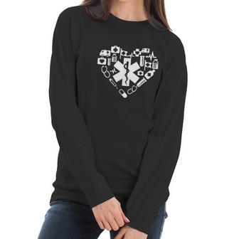 Emergency Medical Technician Emt Ems Nurse Gift Women Long Sleeve Tshirt | Favorety AU