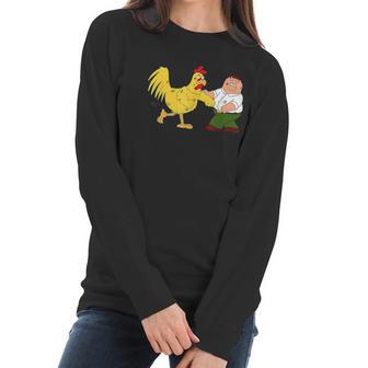 Family Guy Chicken Fight Women Long Sleeve Tshirt | Favorety AU