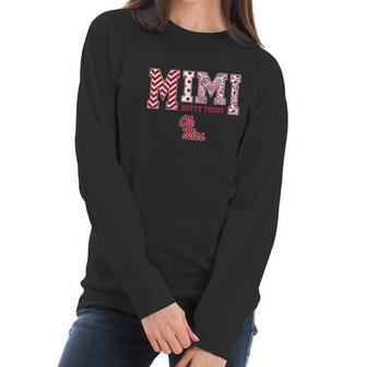 Fanprint Ole Miss Rebels Women Long Sleeve Tshirt | Favorety