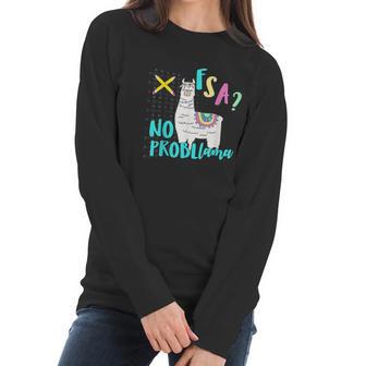 Fsa Florida State Test Day Llama Women Long Sleeve Tshirt | Favorety