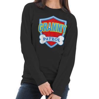 Funny Grammy Patrol - Dog Mom Dad For Men Women Gift Women Long Sleeve Tshirt | Favorety AU